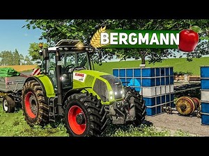 LS19 HOF BERGMANN #9: APFELBÄUME auf dem Hof! | LANDWIRTSCHAFTS SIMULATOR 19