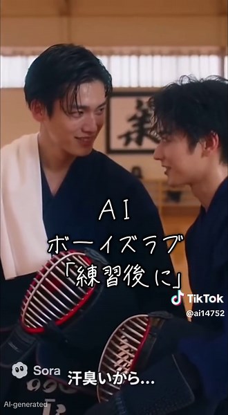 大学生カップルのAIボーイズラブ特集