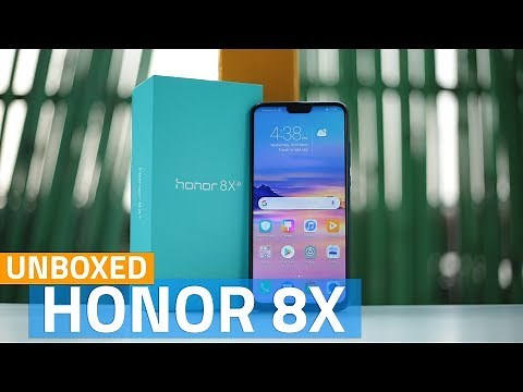 Honor 8X Unboxing and First Look | Premium Looks at a Mid-Range Price