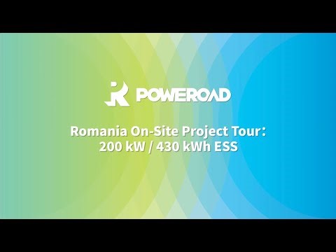 Romania On-site Project Tour | 200 kW / 430 kWh ESS at Drimoland