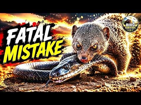 Mongoose vs. Spitting Cobra - Fight to the Death: Who Will Win?