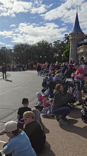 Magic Kingdom's Disney Parade Featuring Mickey Mouse