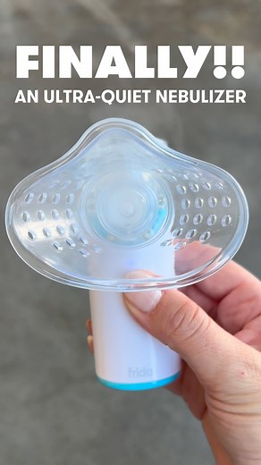 HOLY SHHHHH 🤫 Forget everything you know about nebulizers because our Ultra-Quiet Portable Nebulizer completely flips the script... 💊 Delivers meds or saline to baby’s lower respiratory tract for relief from colds, bronchitis, and the Flu 👶 Safe for babies 1 months with a mask that properly fits their face and an optional diffuser attachment 🤫 Whisper-quiet so you won’t scare the snot out of your baby 🤏 Compact for relief at home and on the go 🔋 Cordless and rechargeable so you can skip ta