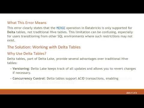How to Effectively Merge Records in Hive Table in Databricks using Pyspark
