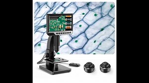 Handheld Microscope Camera Industrial 7 Inch Lcd Digital Laboratory Microscope for Pcb Inspection
