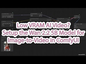FAST AI Video for BEGINNERS: Wan 2.2 5B Image-to-Video Workflow in ComfyUI
