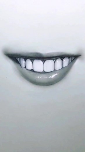 Learn to Draw a Smiling Mouth Step by Step