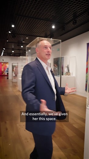 It's the final week of our unforgettable exhibition, 'Grayson Perry: Delusions of Grandeur'. ⁠ Perry's playful exploration of craftsmanship and social commentary in sculpture, ceramics, textiles and more has raised important conversations about art and society. Join our director, Dr Xavier Bray, in celebrating Perry’s provocative artworks. Curious? There’s still time to see it. 🎟️ Don’t miss the final week of ‘Grayson Perry: Delusions of Grandeur’ ⁠ 🔗 Check the link in our bio for tickets | Th