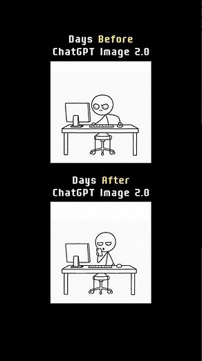 Before vs After ChatGPT Image 2.0 #chatgpt #ai