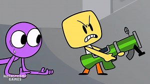 122K views · 1.8K reactions | BLUE ESCAPE BARRY'S PRISON - Rainbow Friends Animation https://youtu.be/DgTaV00J7Iw | Hornstromp series | Facebook