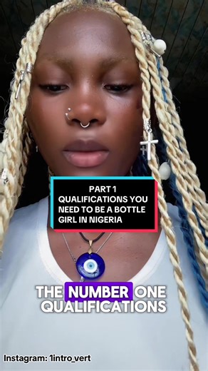 Qualifications to be a Bottle Girl in Nigeria