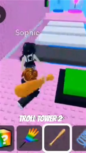 I beat her with a bat.. but a guy ruined my climb🙂/Troll Tower2