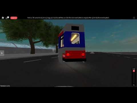 Roblox Delta Line Project | Brentwood Light Rail Phase 2 stop service at Brentwood North.
