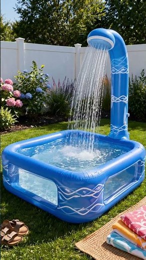 Inflatable Shower Pools You Need This Summer | Backyard Water Fun & Ultimate Relaxation