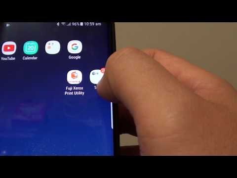 Samsung Galaxy S8: How to Create a Folder on Home Screen and Group Apps