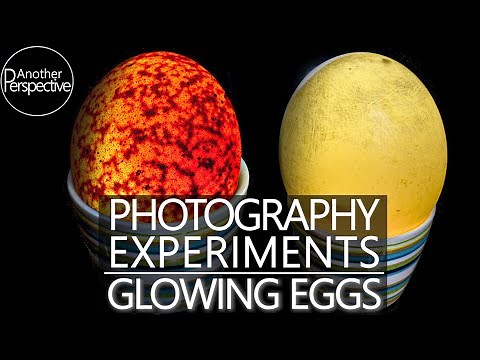 Glowing Egg Photography Ideas | Experimental Photography with Egg and Vinegar
