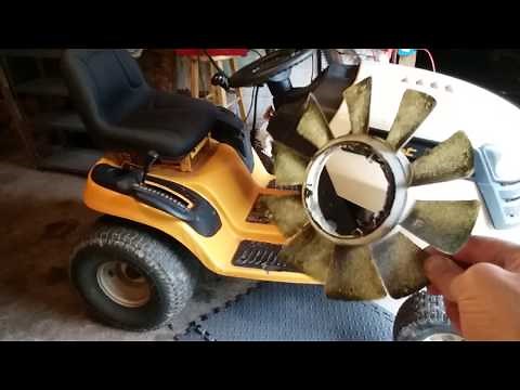 cub cadet transmission hydro fan drive belt replacement