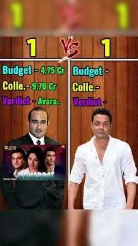 Akshay khana 🆚 Bobby devol movie comprises #indianactor #southmovie