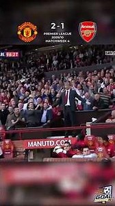 MAN UNITED VS ARSENAL🔥🤯 | EPL 2009/10 #manchesterunited #arsenal #premierleague