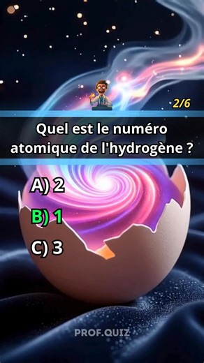 Quiz Chimie : Propriétés et Réactions Chimiques ! ⚗️ Teste tes connaissances sur les lois chimiques, réactions et propriétés de la matière ! 🧪 Explore les transformations moléculaires et processus chimiques fondamentaux sur profquiz.fr ! 🔬 #Quiz #Chimie #Réactions #Propriétés #ProfQuiz #Connaissances #Challenge #Moléculaire | Prof Quiz
