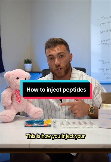 How to Inject Peptides into Your Stuffed Animal Safely