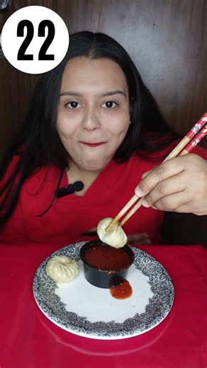 5 MOMO IN 40 SECOND 🔥 MOMOS EATING CHALLENGE #youtubeshorts #ytshorts #viral #shorts