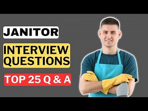 Janitor Interview Questions and Answers for 2026