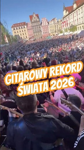 Gitarowy Rekord Świata 2026 Wrocław