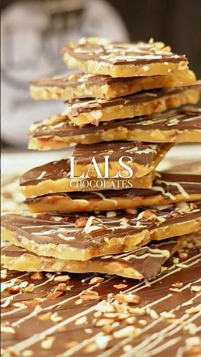 The Sweet Process of Making Chocolate Butter Crunch 🍫🤩