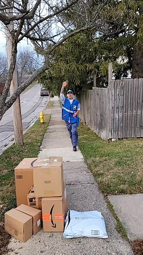 Hilarious Mail Delivery Mishap Caught on Camera