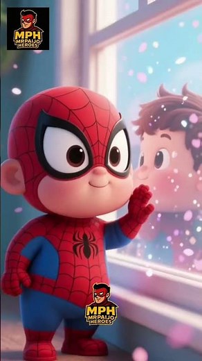 Cute Chibi Spiderman — Adorable Superhero Animation!