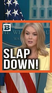 Slap down! In a press conference on Monday, Press Secretary Karoline Leavitt slapped down the corporate Leftist media for incorrect and false reporting about the donation of a Boeing 747 by Qatar for use as the country’s new Air Force One. | Breitbart