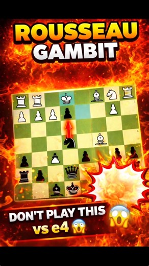 DON’T play this vs e4 😱🔥 #chess #chesstactics