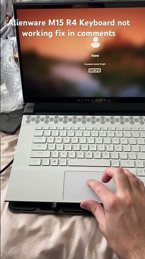 Alienware M15 R4 Faulty keyboard not working/responding
