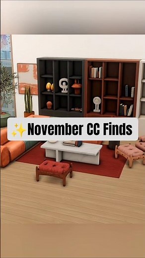 ✨ November CC Finds Part 2! ✨ More Maxis Match furniture packs I’m obsessed with #CCFinds #Sims4CC
