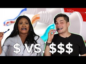 People Try Cheap Vs. Expensive Toothpaste