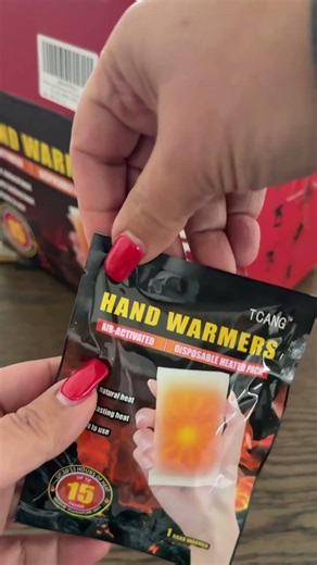 Hand Warmers that last up to 15 hrs. for maximum warmth #handwarmers #winterfashion #warmers