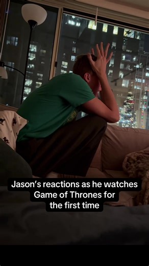Gotta love watching someone experience Game of Thrones for the first time ⚔️ Jason’s quote of the show - “I knew it” @jason #gameofthrones #redwedding #housestark