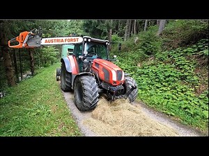 Das Heu pressen beginnt