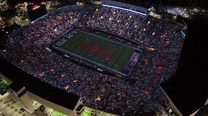 Moments like this are what we live for. Thank you to Rebel Nation for creating such a great home field advantage all season. We can't wait to light up the Vaught with you and Ole Miss Football in 2023! ❤️ #HottyToddy | Ole Miss Athletics