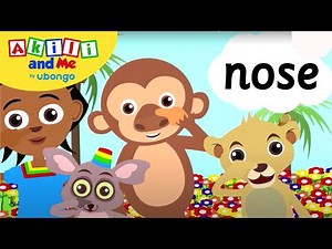 Learn Parts of the Body! | Learn New Words With Akili and Me | African Educational Cartoons