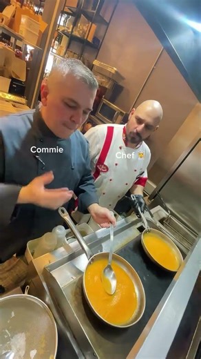 Chef vs Commi 😂 #chefsnextdoor #duet #chef #chefsteps #food #chefselection #funny #cheffriends