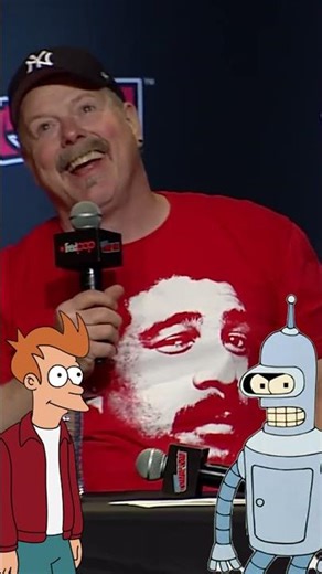 John DiMaggio, voice of Bender in Futurama, recites favorite line from the Hulu show
