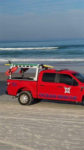 Life Guard Cruiser Florida Beach Patrol ocean rescue 🛟 #beach