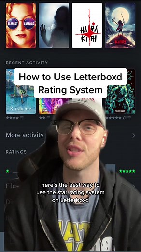 How to rate movies on Letterboxd correctly #movies #film #letterboxd #cinema #foryou