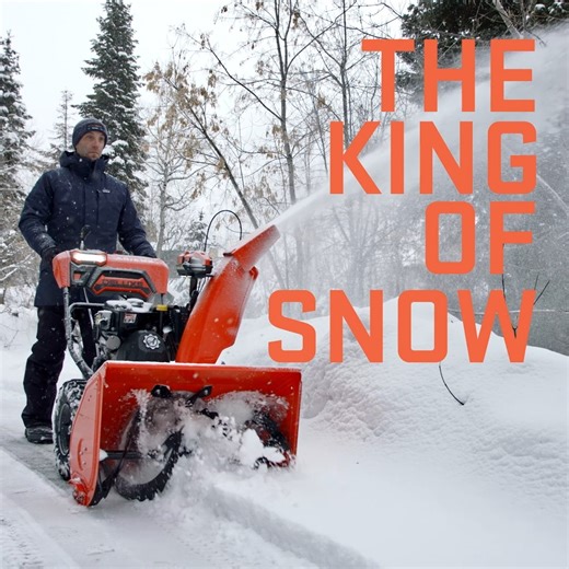 Tackle winter's worst with the best in snow. ❄️ #KingofSnow | Ariens