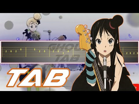 K-ON! - Don't say "lazy" Ending (Guitar Tab 譜 Tutorial)