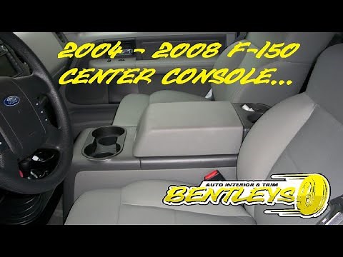 HOW TO REMOVE 2004 - 2008 FORD F150 F-150 FULL CENTER CONSOLE & CUP HOLDER REMOVAL. FOR A UPGRADE!!