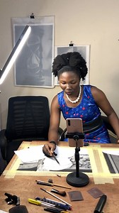 One thing my collectors love about my works is the deliberateness I put into ensuring my works have a soul. I don't rush. I gently build up subject's form to ensure that it has what I call THE VIBE, that feeling of life and sacred intimacy. This piece is a part of a two-project commission made to represent the forms of my collector's parents who have both passed on in their old age. Looking forward to sharing my progress with you. And if you'll love to make enquires on how you can work with me, 