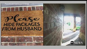 'Please hide packages from husband': Amazon delivery guy goes the extra mile